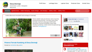 Portal Website Desa Membangun